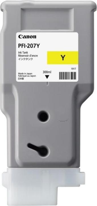 Actual product image Canon Pfi-207y (Y)