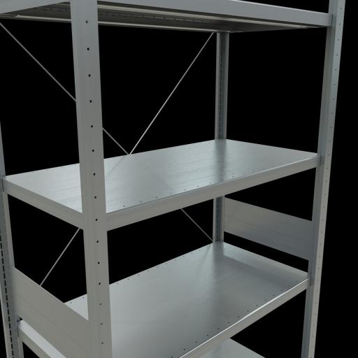 Actual product image Schulte Lagertechnik MULTIplus330 basic racking system with cross brace