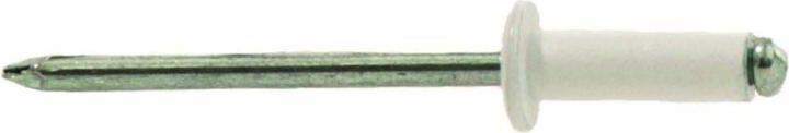 Produktbild Gesipa 216720703 Polygrip reinweiss Blindniet 4,8 x 17 Aluminium/RVS 500 Stück