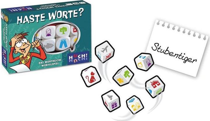 Produktbild Haste Worte - Das wortreiche Würfelspiel (Deutsch)