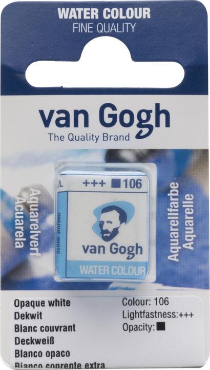 Van Gogh Watercolour 106 opaque white, 1 piece (1000 ml)