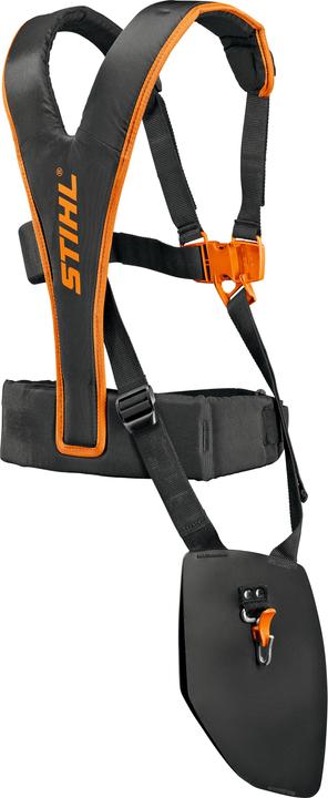 Stihl 41477109003 Forst-Advance Harnais d'épaule double, noir (Ceinture de transport de machines de jardinage)