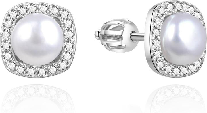 Immagine prodotto Agato Orecchini eleganti in argento con perle AGUP3550PS (Argento)