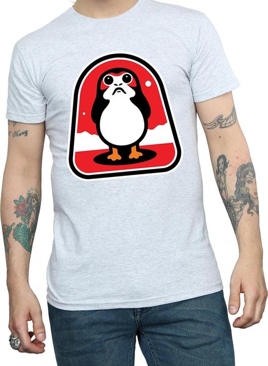 Produktbild Star Wars The Last Jedi Porgs Badge TShirt (L)