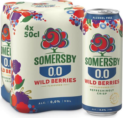Image du produit Somersby Baies sauvages (4 x 50 cl)