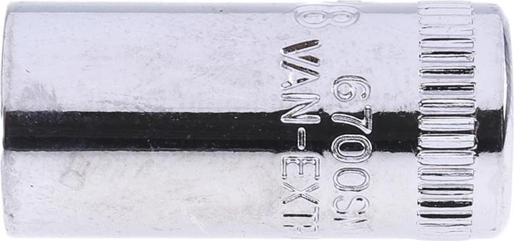 Produktbild Bahco 1/4" Steckschlüssel-Einsatz, Sechskantprofil, 8 mm, hochglanzpoliert (8 mm)