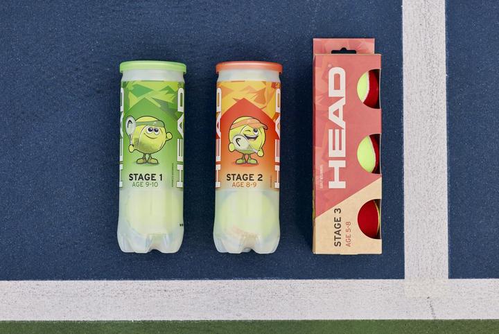 Produktbild Head Tennisbälle Stage 3 3er-Pack