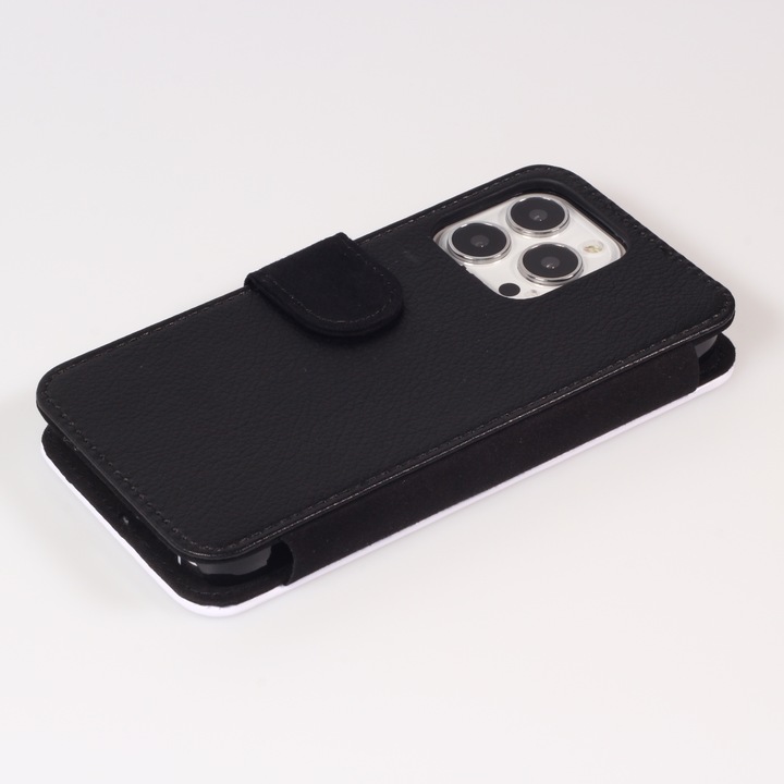 Actual product image PhoneLook Coque Wallet noir Valentine 2023 neon love (Apple iPhone 14 Pro)