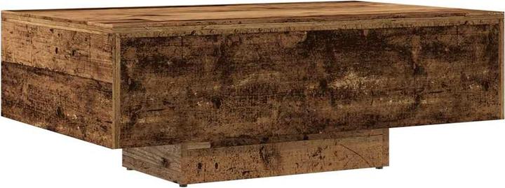 Actual product image vidaXL Couchtisch Beistelltisch Wohnzimmertisch Kaffeetisch Altholz-Optik (85 x 55 x 31 cm)