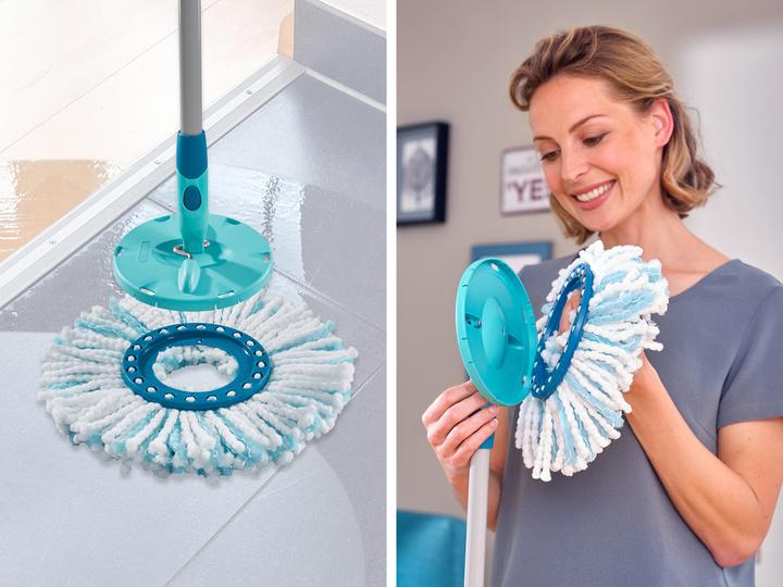 Produktbild Leifheit Ersatzkopf Clean Twist Disc Mop microduo (1 Stk.)