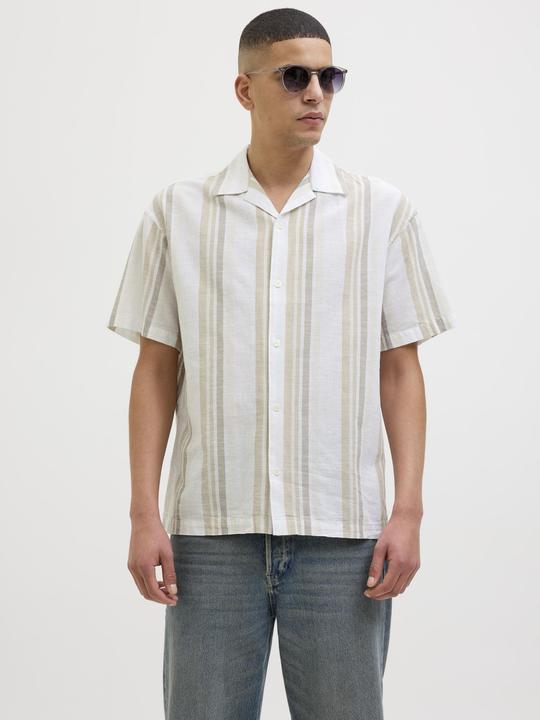 Actual product image Jack & Jones Jprccsummer Stripe Resort S/S Shirt Sn (XL)
