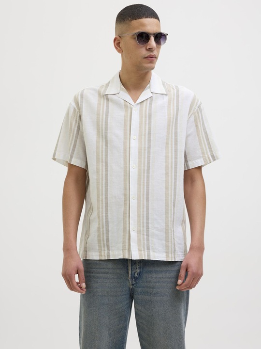 Produktbild Jack & Jones Jprccsummer Stripe Resort S/S Shirt Sn (XL)