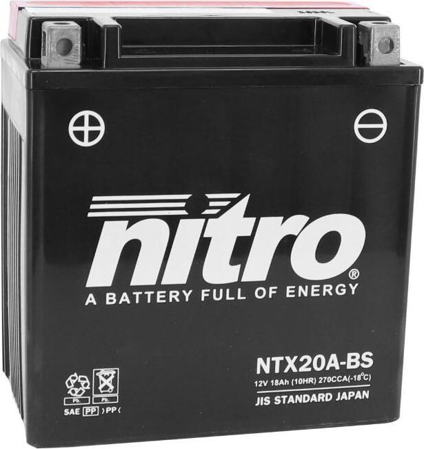 Produktbild Nitro Ntx20a-bs Mf 12v 17 Ah (12 V, 18 Ah)