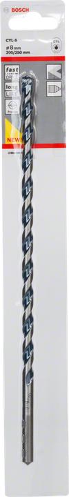 Produktbild Bosch Professional Zubehör Betonbohrer CYL-5, Blue Granite, 8 x 200 x 250 mm (8 mm)