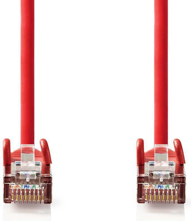 Produktbild Nedis CCGP85121RD150 CAT5e Kabel SF/UTP RJ45 (8P8C) Stecker RJ45 (8P8C) Stecker 15 m rund PVC rot Po (SF/UTP, CAT5e, 15 m)