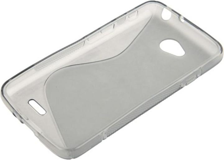 Produktbild König Design Handyhülle S Line TPU Tasche für LG L70 / Dual D325 Grau (LG L70)