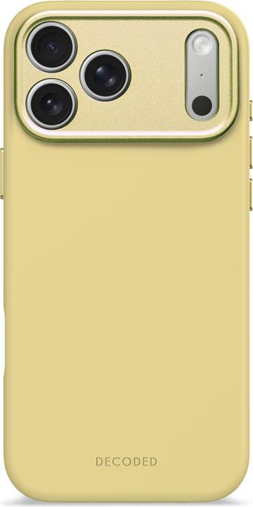 Produktbild Decoded Silicone Backcover Apple iPhone 17 Pro Max Yuma Yellow (Apple iPhone 17 Pro Max)