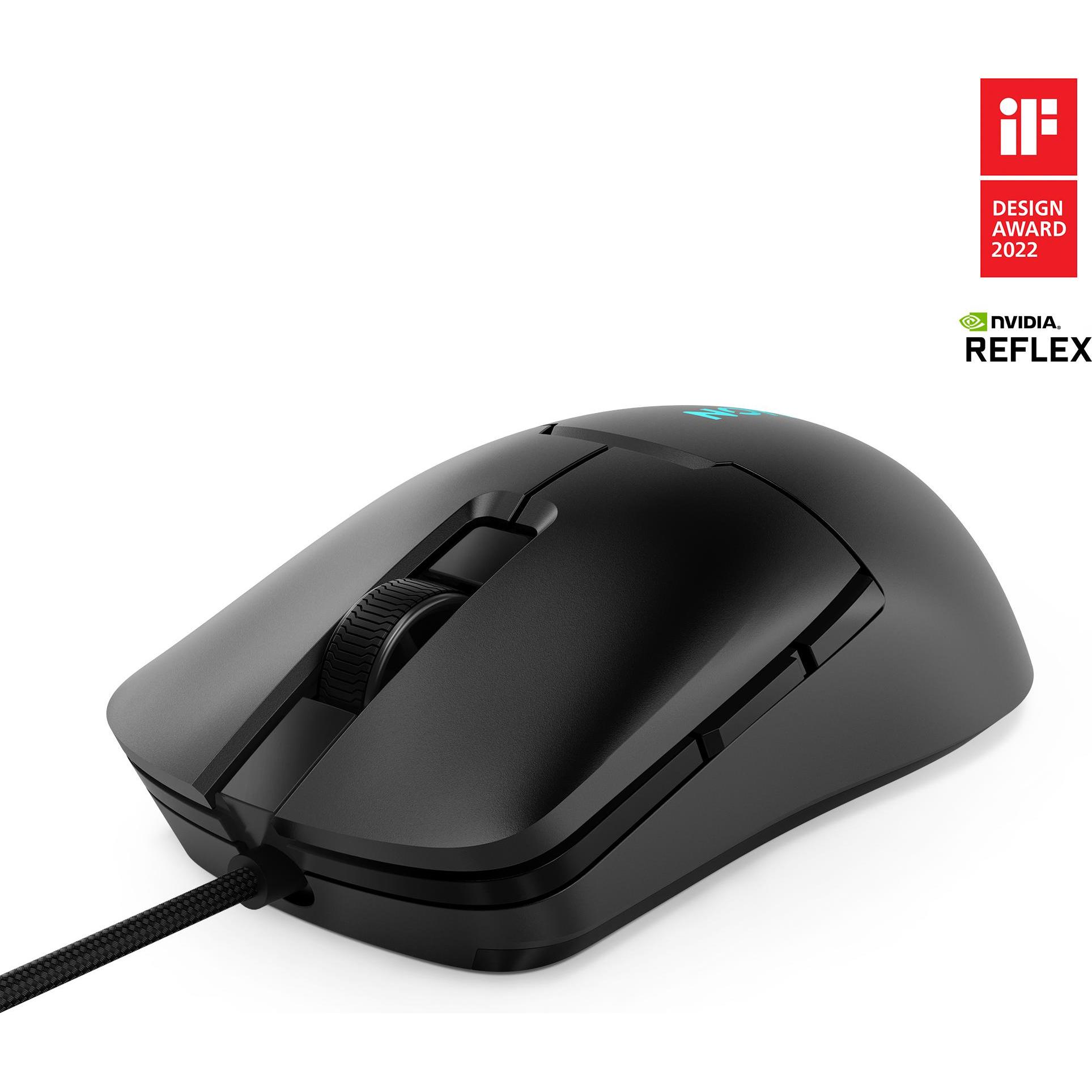 Lenovo LEGION M300S Maus für Spiele (Kabelgebunden), Maus, Schwarz