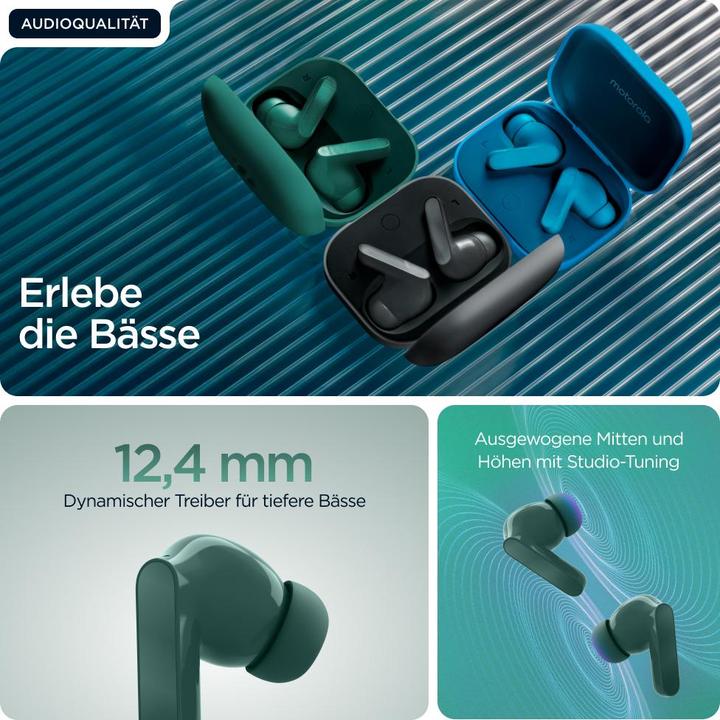 Produktbild Motorola Moto Buds Bass (ANC, 9 h, Kabellos)