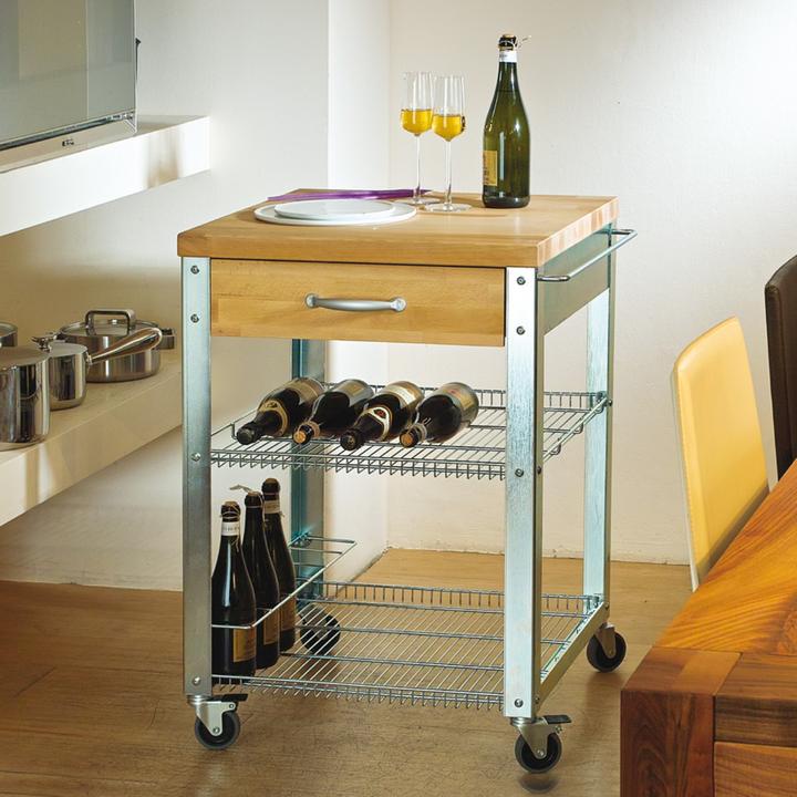 Actual product image Jan Kurtz COOK kitchen trolley