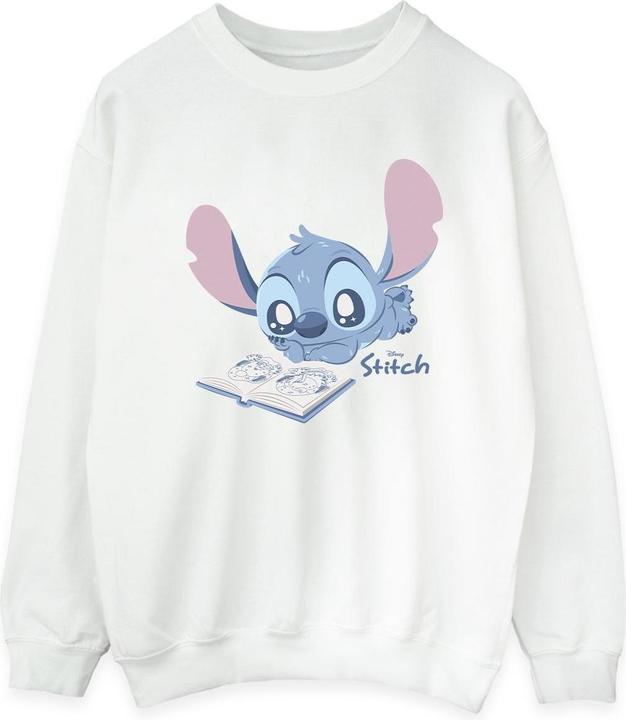 Produktbild Lilo & Stitch Reading Lying Down Sweatshirt (XXL)
