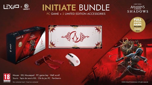 Produktbild Lexip X UBISOFT Assassins Creed Shadows INITIATE Box PC Game Mouse Mat