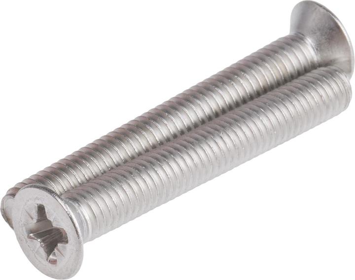 Produktbild RS PRO A2 s/steel cross csk head screw,M6x45mm