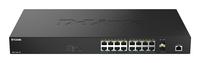 Image du produit D-Link 16 Ports 2.5Gbps PoE9 0W+ 2 Ports 10G SFP+ Smart Managed Switch (18 ports)