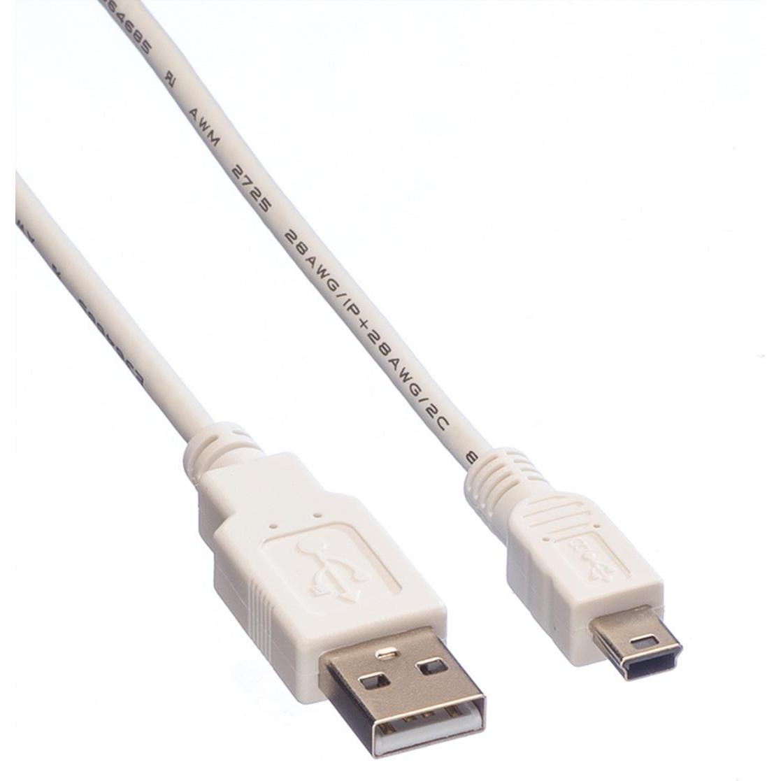 Value Bianco Cavo Usb 2.0 (1.80 M, Usb 2.0), Cavo Usb