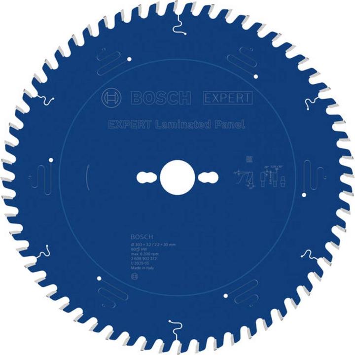 Produktbild Bosch Professional Zubehör EXPERT Laminated Panel Kreissägeblatt, 303x30 mm, T60