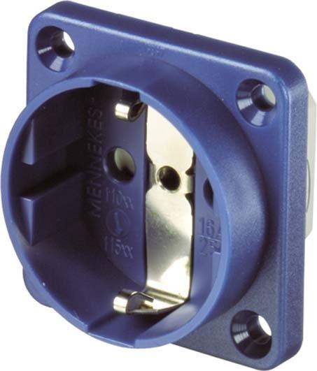 Actual product image Mennekes Schuko surface-mounted socket outlet