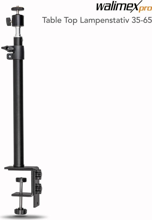 Immagine prodotto Walimex Lampada da tavolo treppiede 35-65 (65 cm, 2 kg)