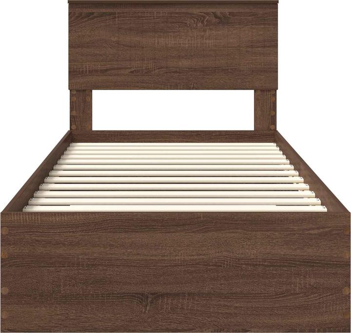 Actual product image vidaXL Modernes Bett (90 x 190 cm)