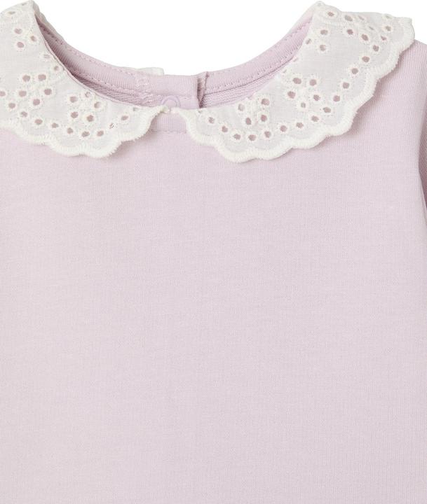 Produktbild Vertbaudet Bio-Kollektion: Baby Sweatshirt mit besticktem Kragen (68)