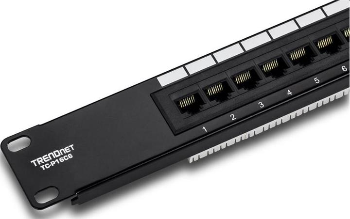 Produktbild Trendnet TC-P16C6 Patch Panel 16-port Cat6 Unshielded