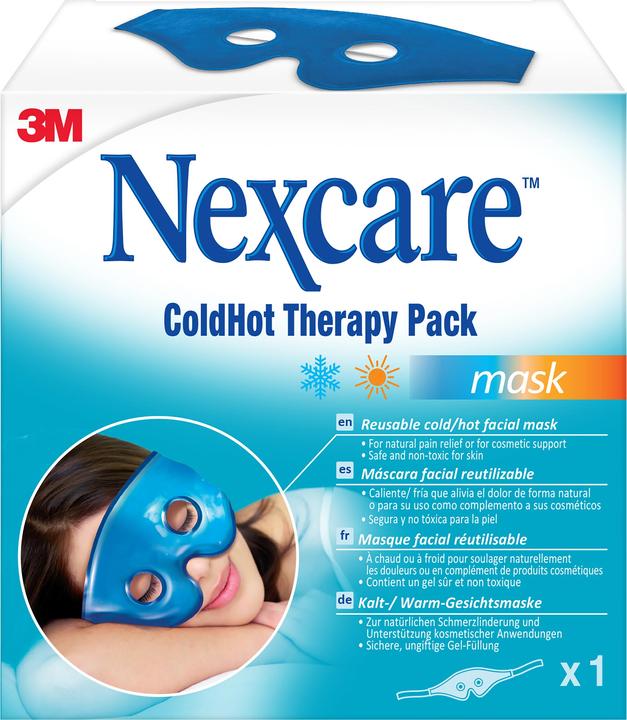 Actual product image Nexcare ColdHot face mask