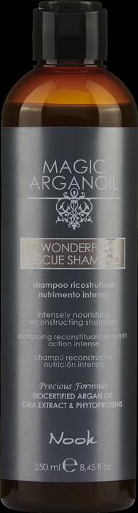 Produktbild Nook Magic Arganoil Rescue Shampoo 250ml (250 ml, Flüssiges Shampoo)