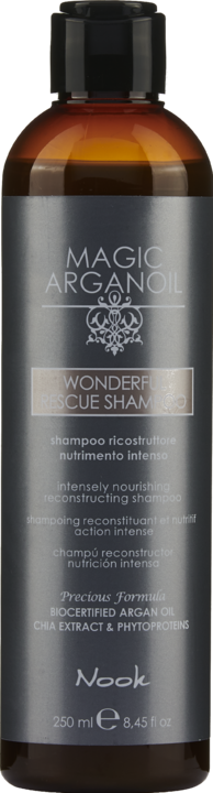 Actual product image Nook Magic Arganoil Rescue Shampoo 250ml (250 ml, Liquid shampoo)