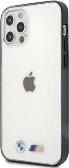 Actual product image BMW Case BMHCP12LMBTOK iPhone 12 Pro Max 6,7" transparent hardcase Sandblast (Apple iPhone 12 Pro Max)