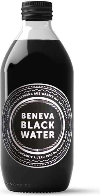Beneva Black Water Eau avec charbon actif (1 x 33 cl)