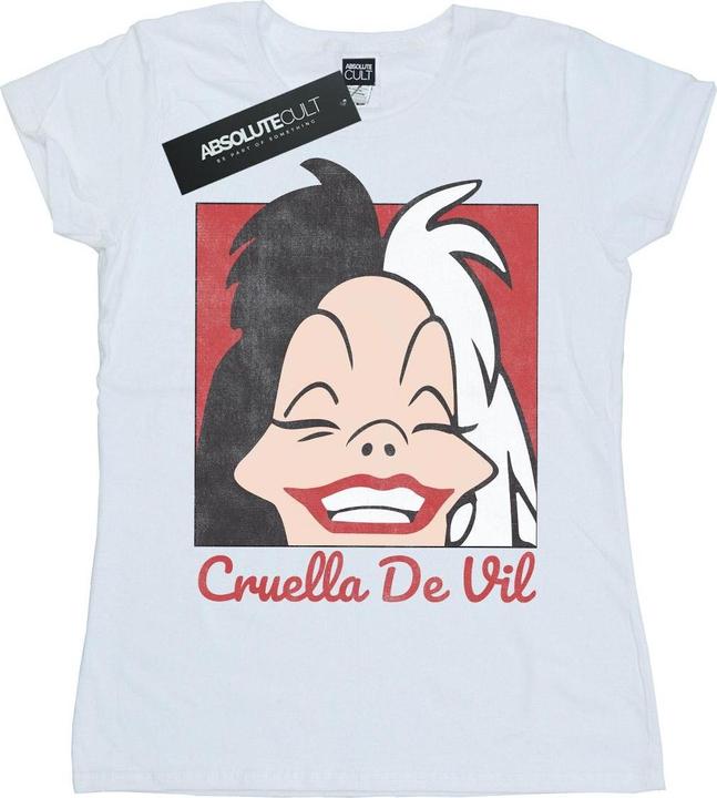 Immagine prodotto Disney Cruella De Vil Cropped Head Maglietta Donna (XL)