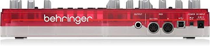 Produktbild Behringer TD-3-SB Syntezator linii basowej czerwony przeźroczysty