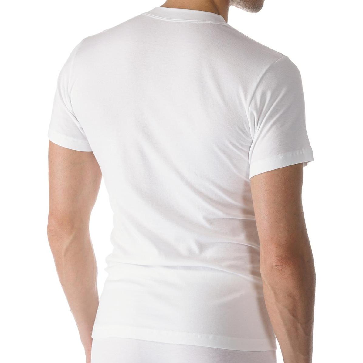 Thumbnail - Mey, Herren, Shirt, Casual Cotton Unterhemd / Shirt Kurzarm, Weiss, (XXL)