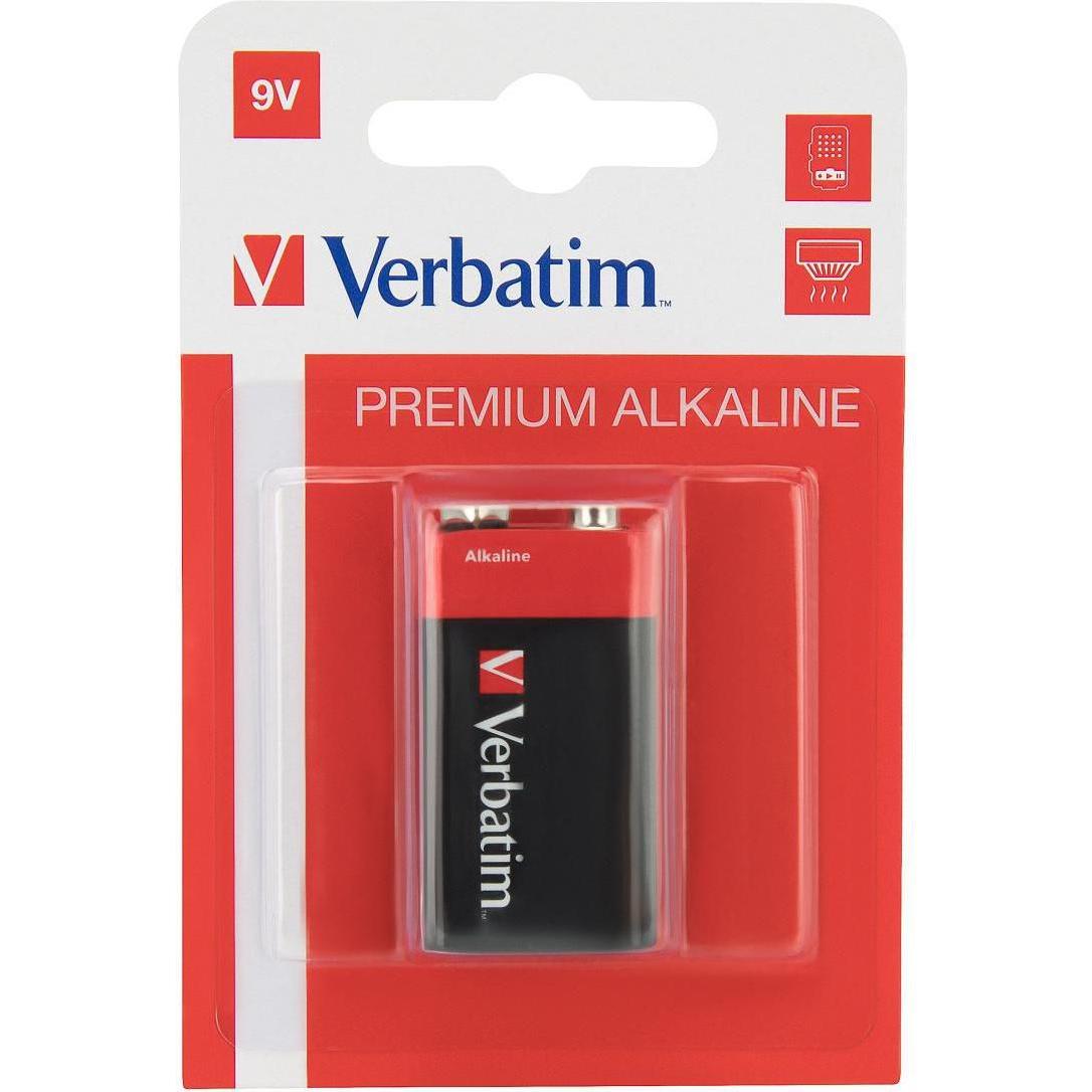 Verbatim 6LR61 (1 Stk., 9V Block), Batterien + Akkus