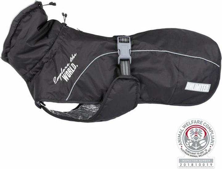 Actual product image Trixie Winter coat Explore ca back length (size (M, Dog coat)