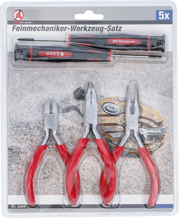 Produktbild BGS Feinmechaniker-Werkzeug-Satz 5-tlg. (145 mm)