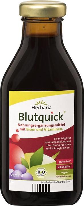 Immagine prodotto Herbaria Blutquick con ferro e vitamine biologico (1 Pezzo/i, Liquido)