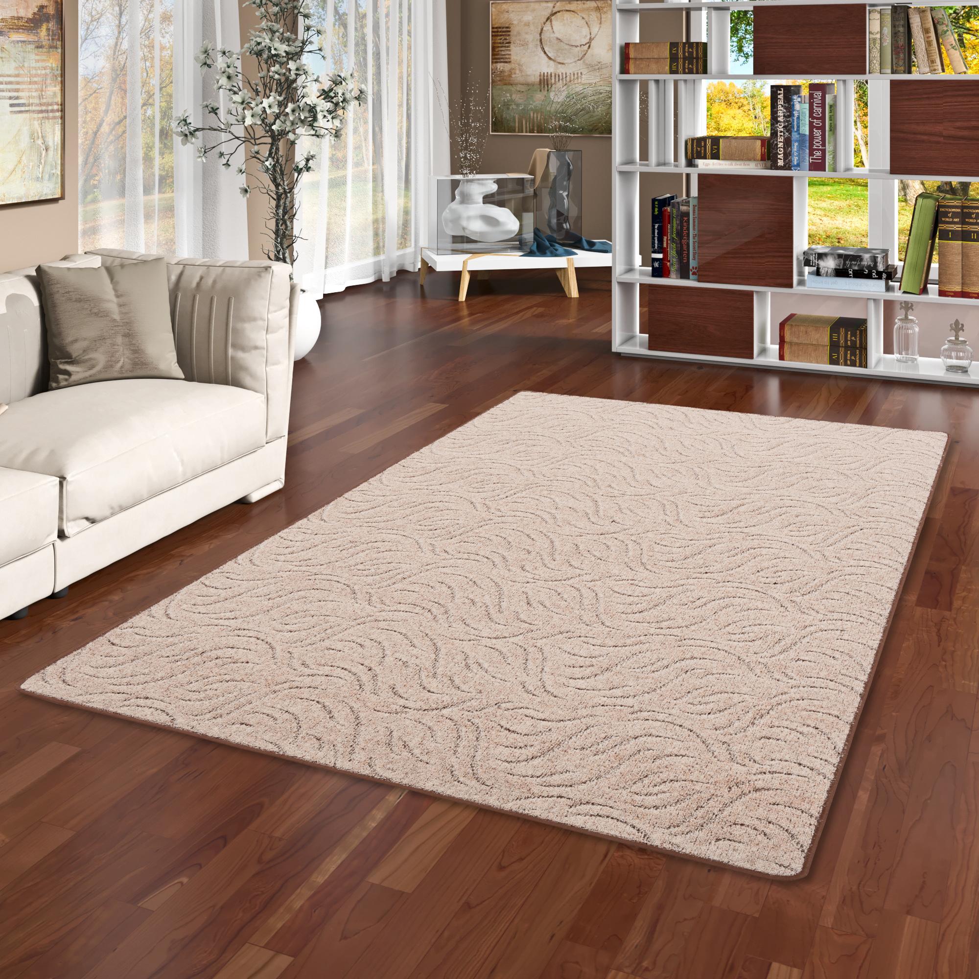 Thumbnail - Snapstyle, Teppich, Konturenschnitt Hochflor Langflor Teppich Frieda (100 x 400 cm)