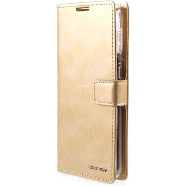 Thumbnail - Goospery Bluemoon Diary Series (Samsung Galaxy S21+), Smartphone Hülle, Gold