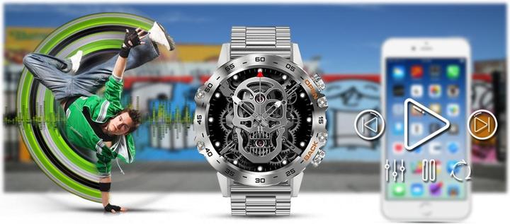 Produktbild Gravity SMARTWATCH MĘSKI GT9-3 - WYKONYWANIE POŁĄCZEŃ, CIŚNIENIOMIERZ (sg021c)